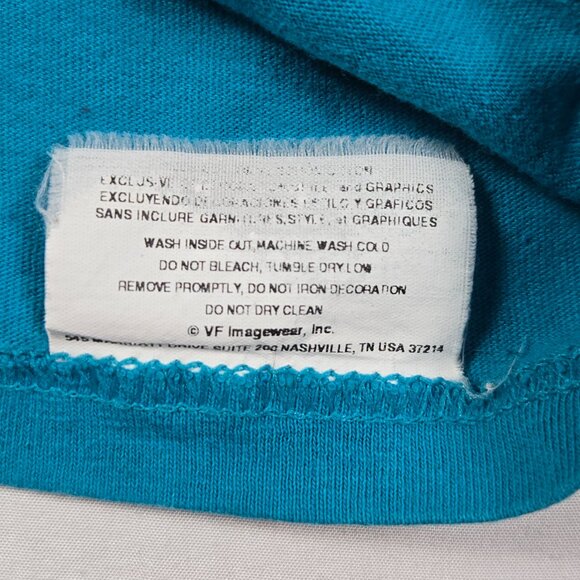 Miami Dolphins NFL XL‎ Tee Aqua Graphic Tee Game Day Tailgate Retro Streetwear - Picture 6 of 9